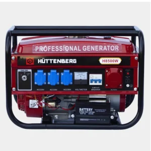 Generatore di Corrente H-8500W Avviamento Elettrico con Batteria (220v/380v)