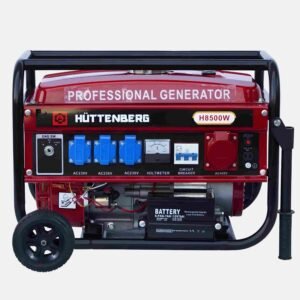 Generatore di Corrente H-8500W Avviamento Elettrico con Batteria (220v/380v)